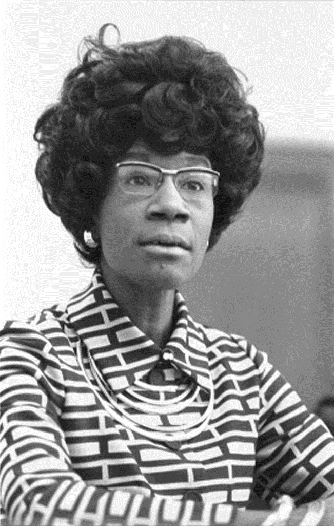 Thinking about Shirley Chisholm during the Current Presidential Primaries